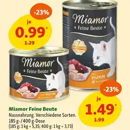Fressnapf Miamor feine beute Angebot