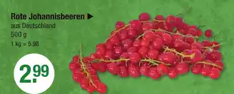 V Markt Rote johannisbeeren Angebot