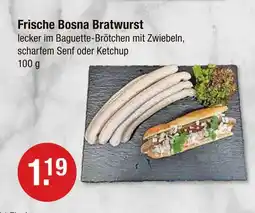 V Markt Frische bosna bratwurst Angebot