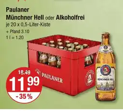 V Markt Paulaner münchner hell Angebot