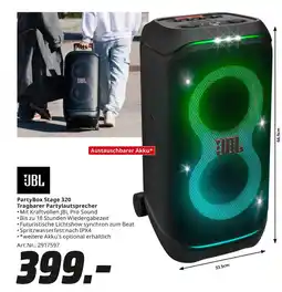 MediaMarkt Jbl partybox stage 320 Angebot