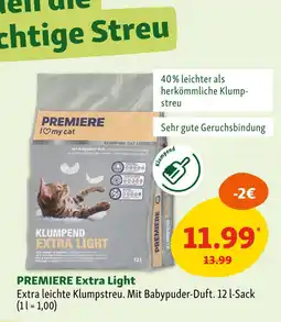 Fressnapf Premiere extra light Angebot