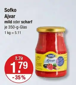 V Markt Sofko ajvar Angebot