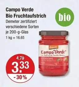 V Markt Campo verde bio fruchtaufstrich Angebot