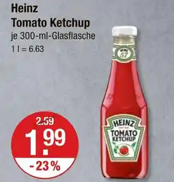 V Markt Heinz tomato ketchup Angebot