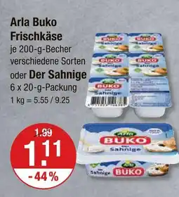 V Markt Arla buko frischkäse Angebot