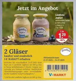 V Markt Landliebe joghurt vanille Angebot