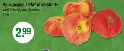 V Markt Paraguayos / plattpfirsiche Angebot