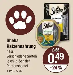V Markt Sheba katzennahrung Angebot