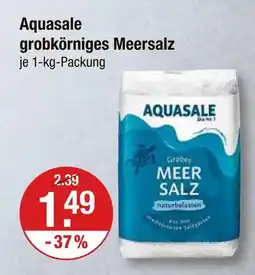 V Markt Aquasale grobes meersalz Angebot