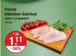 V Markt Frische hähnchen-schnitzel Angebot