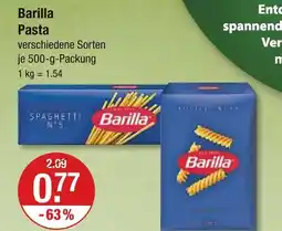 V Markt Barilla pasta Angebot