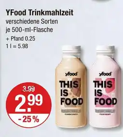 V Markt Yfood trinkmahlzeit Angebot