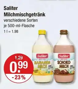 V Markt Saliter bananen milch Angebot