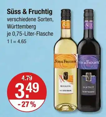 V Markt Süss & fruchtig riesling Angebot