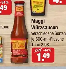 V Markt Maggi würzsaucen Angebot