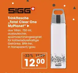 V Markt Sigg trinkflasche total clear one myplanet Angebot