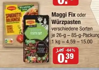 V Markt Maggi fix Angebot