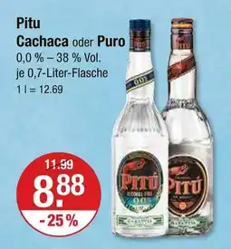 V Markt Pitu cachaca Angebot