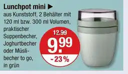 V Markt Lunchpot mini Angebot
