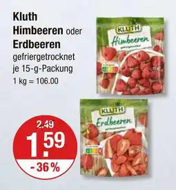 V Markt Kluth himbeeren Angebot