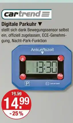 V Markt Cartrend digitale parkuhr Angebot