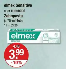 V Markt Elmex sensitive Angebot