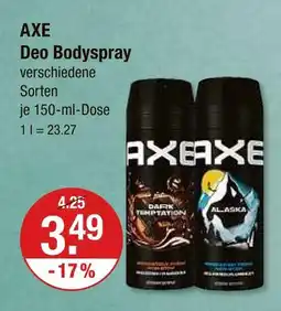 V Markt Axe deo bodyspray Angebot