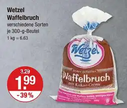 V Markt Wetzel waffelbruch Angebot