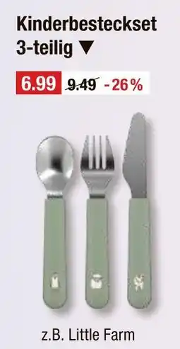 V Markt Little farm kinderbesteckset Angebot