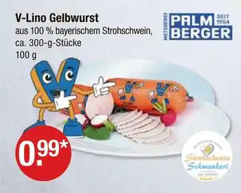 V Markt Palmberger v-lino gelbwurst Angebot