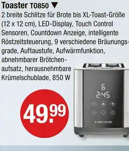 V Markt Toaster t0850 Angebot