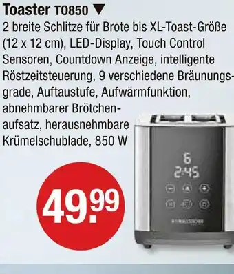 V Markt Toaster t0850 Angebot