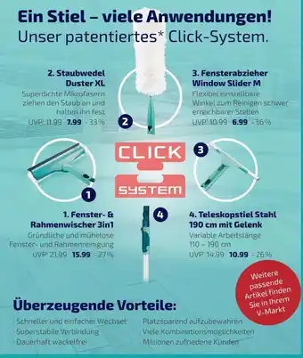 V Markt Fenster- & rahmenwischer 3in1 Angebot