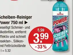 V Markt Nigrin scheiben-reiniger power Angebot