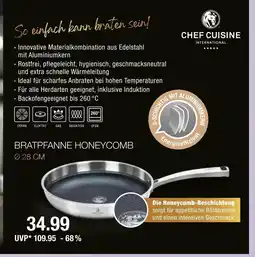 V Markt Chef cuisine bratpfanne honeycomb Angebot