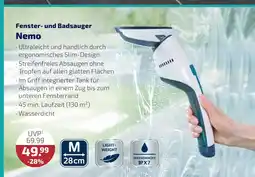 V Markt Nemo fenster- und badsauger Angebot