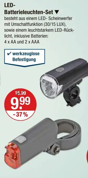 V Markt Led-batterieleuchten-set Angebot