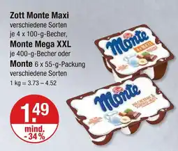V Markt Zott monte maxi Angebot