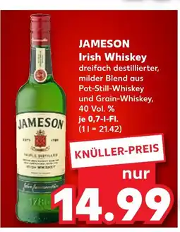Kaufland Jameson irish whiskey Angebot