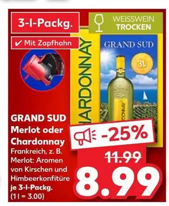 Kaufland Grand sud merlot Angebot