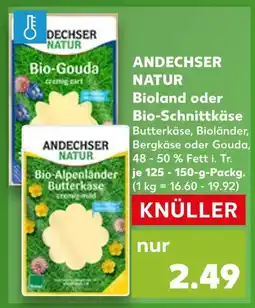 Kaufland Andechser natur bioland butterkäse Angebot
