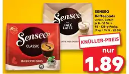Kaufland Senseo classic kaffeepads Angebot