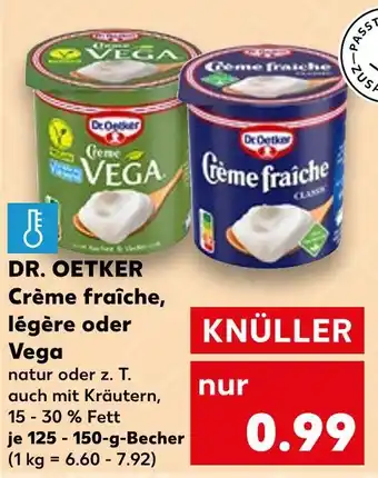 Kaufland Dr. oetker crème fraîche légère Angebot