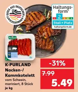 Kaufland K-purland nacken-/ kammkotelett Angebot