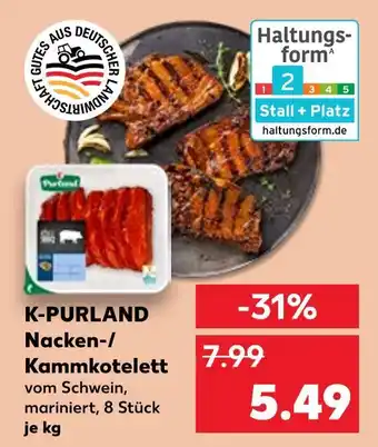 Kaufland K-purland nacken-/ kammkotelett Angebot