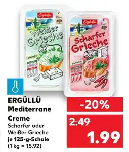 Kaufland Ergüllü weißer grieche mediterrane creme Angebot