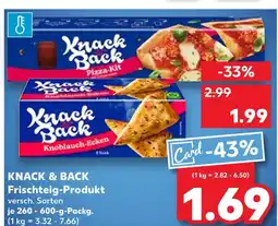 Kaufland Knack & back pizza-kit Angebot