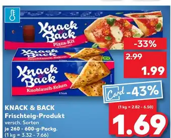 Kaufland Knack & back pizza-kit Angebot