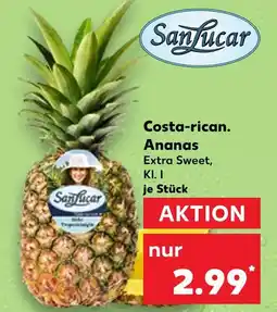 Kaufland Sanlucar costa-rican. ananas Angebot